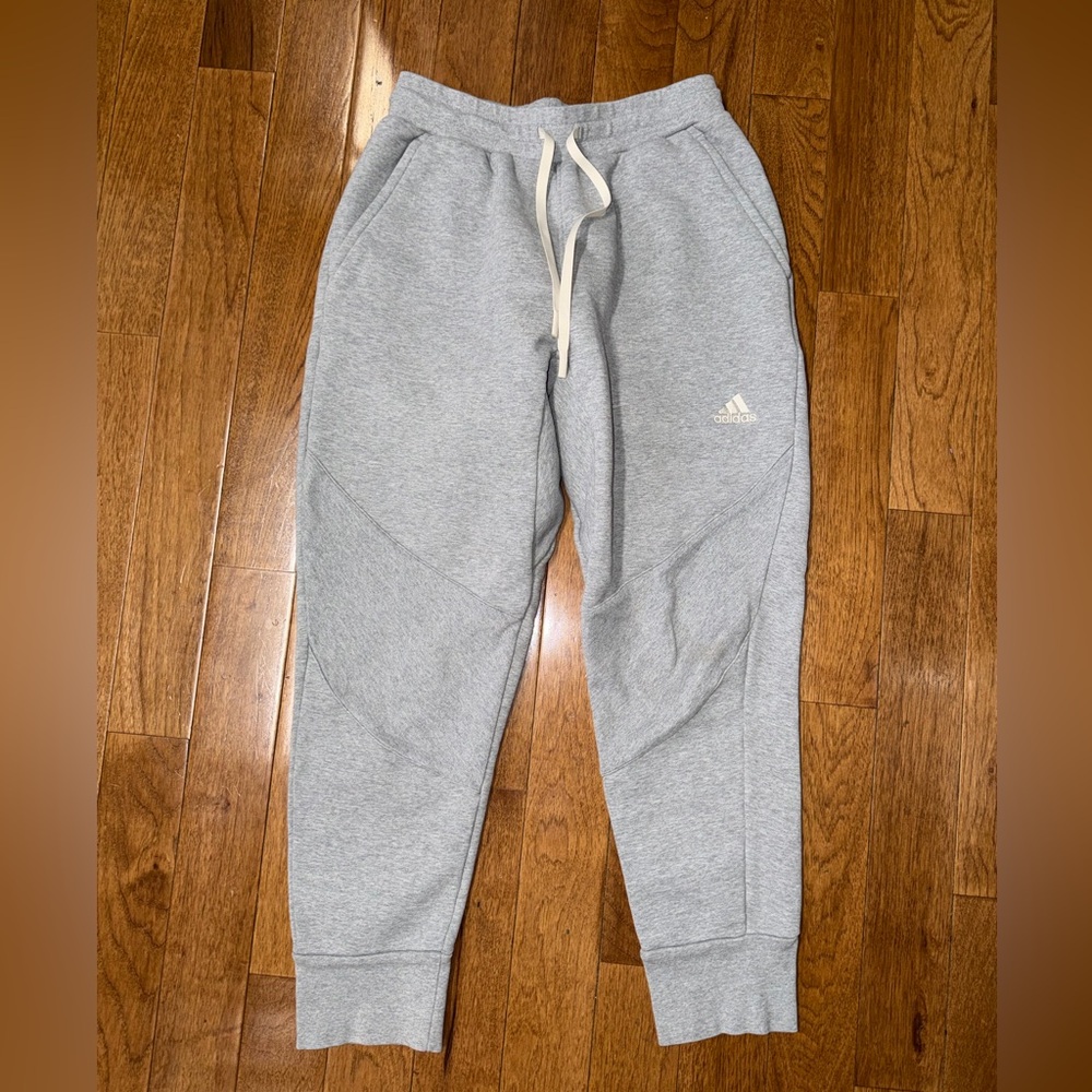 Adidas Men's Light Gray Sweatpants